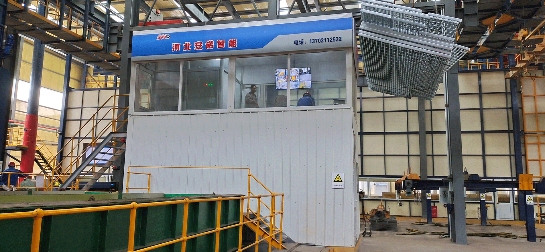 PLC程序控制系統(tǒng)，完成熱浸鍍鋅生產，自動控制和穩(wěn)定運行
